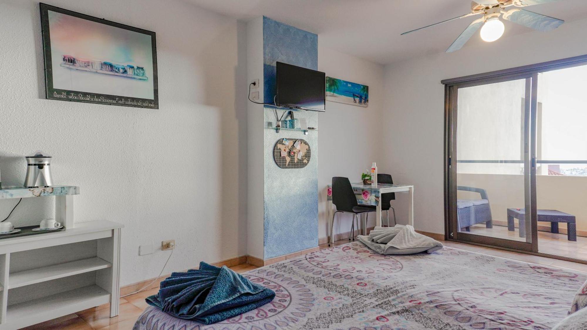 Los Cristianos Estudio Vista Mar Dış mekan fotoğraf