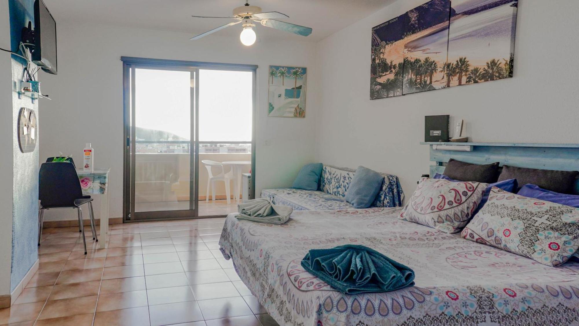 Los Cristianos Estudio Vista Mar Dış mekan fotoğraf